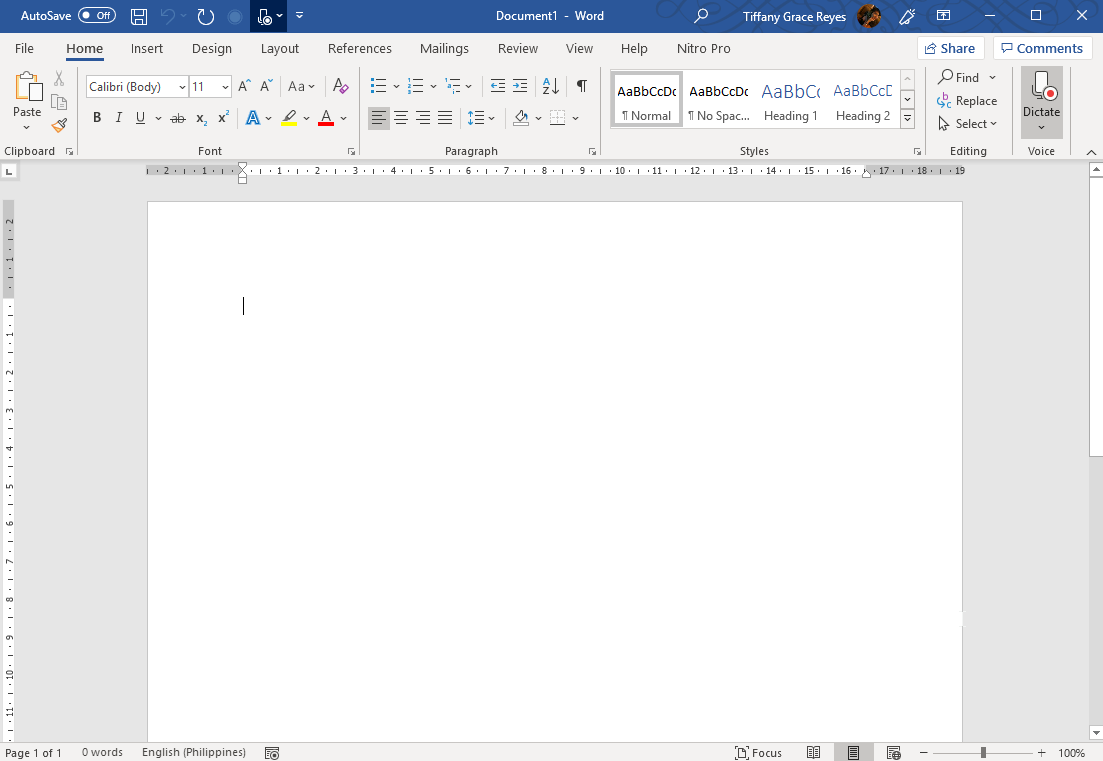 enable dictation in word for mac 2016